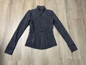 Lululemon Women's Magnetized Jacquard Pattern Full-Length Define Jacket